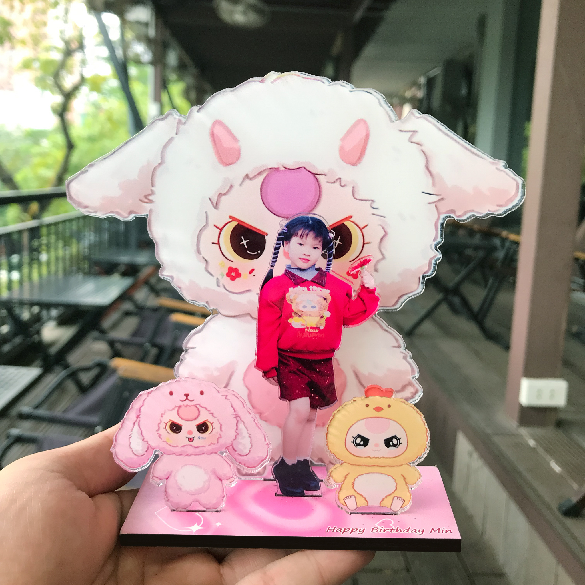 Standee Mica Lắp Ghép 3D - Mô Hình In Theo Yêu Cầu, Decor Sinh Nhật, Quà Tặng Cho Bé - Size tính theo chiều ngang_thumbnail_3