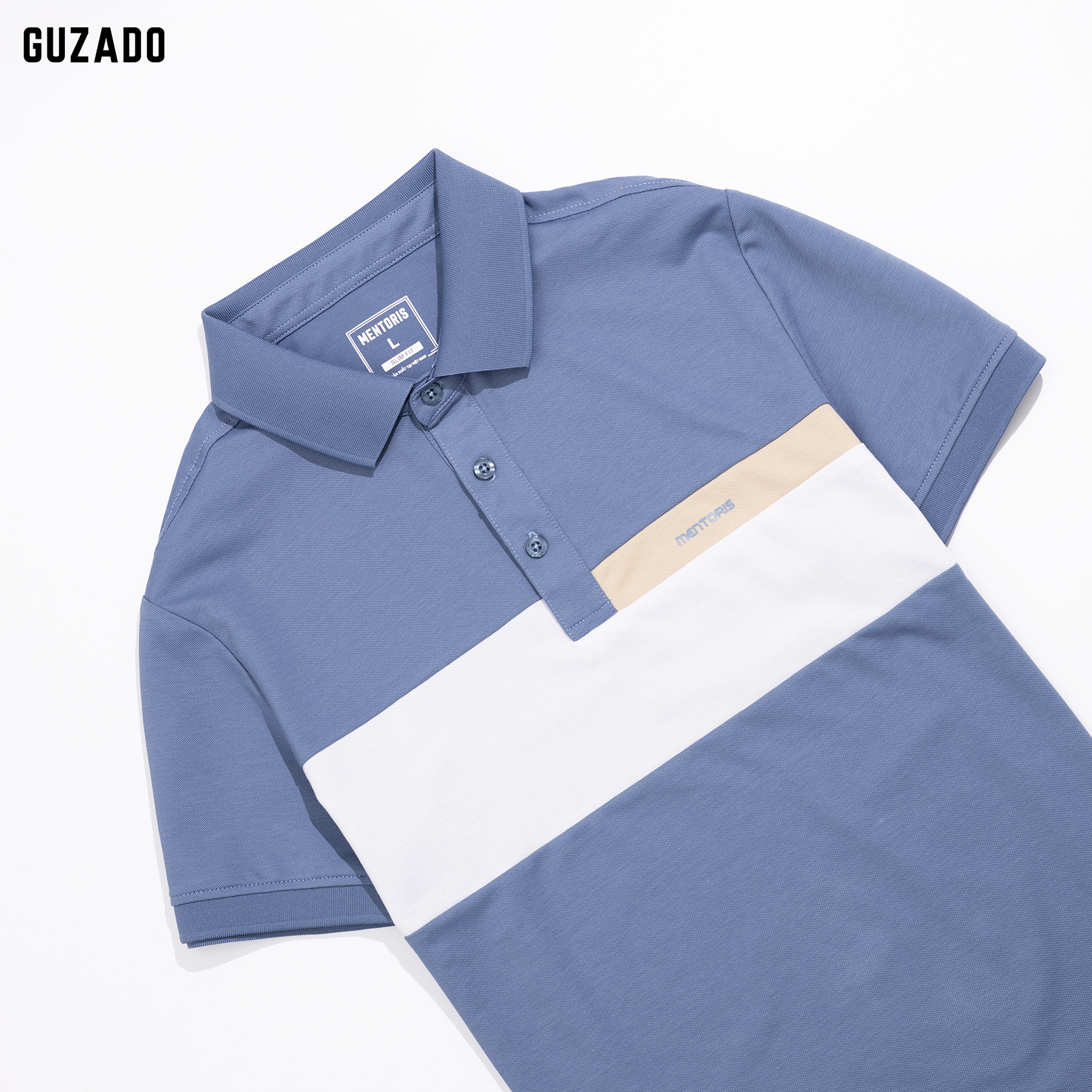Áo Polo Nam Guzado Vải Cotton Form Slim Fit MPL2515S
