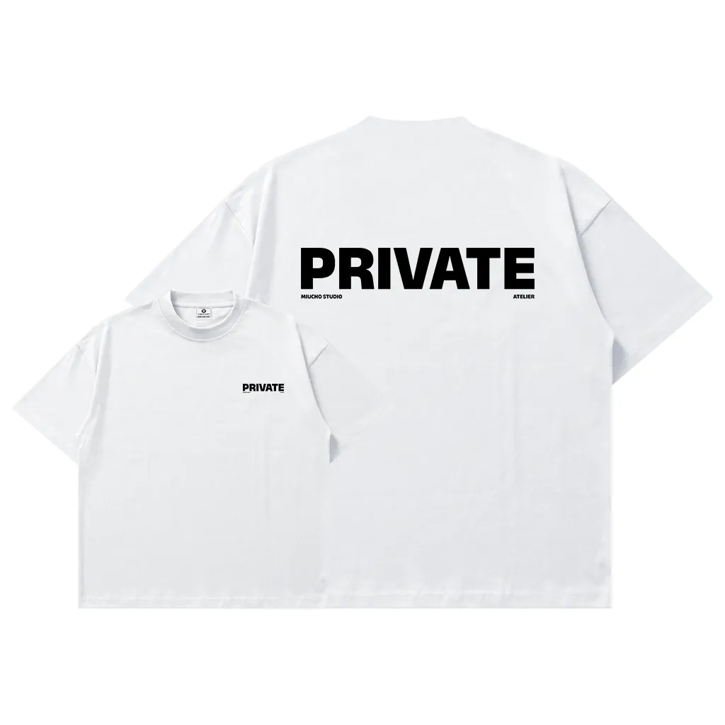 Áo thun boxy unisex chữ basic Miucho 3097_thumbnail_8