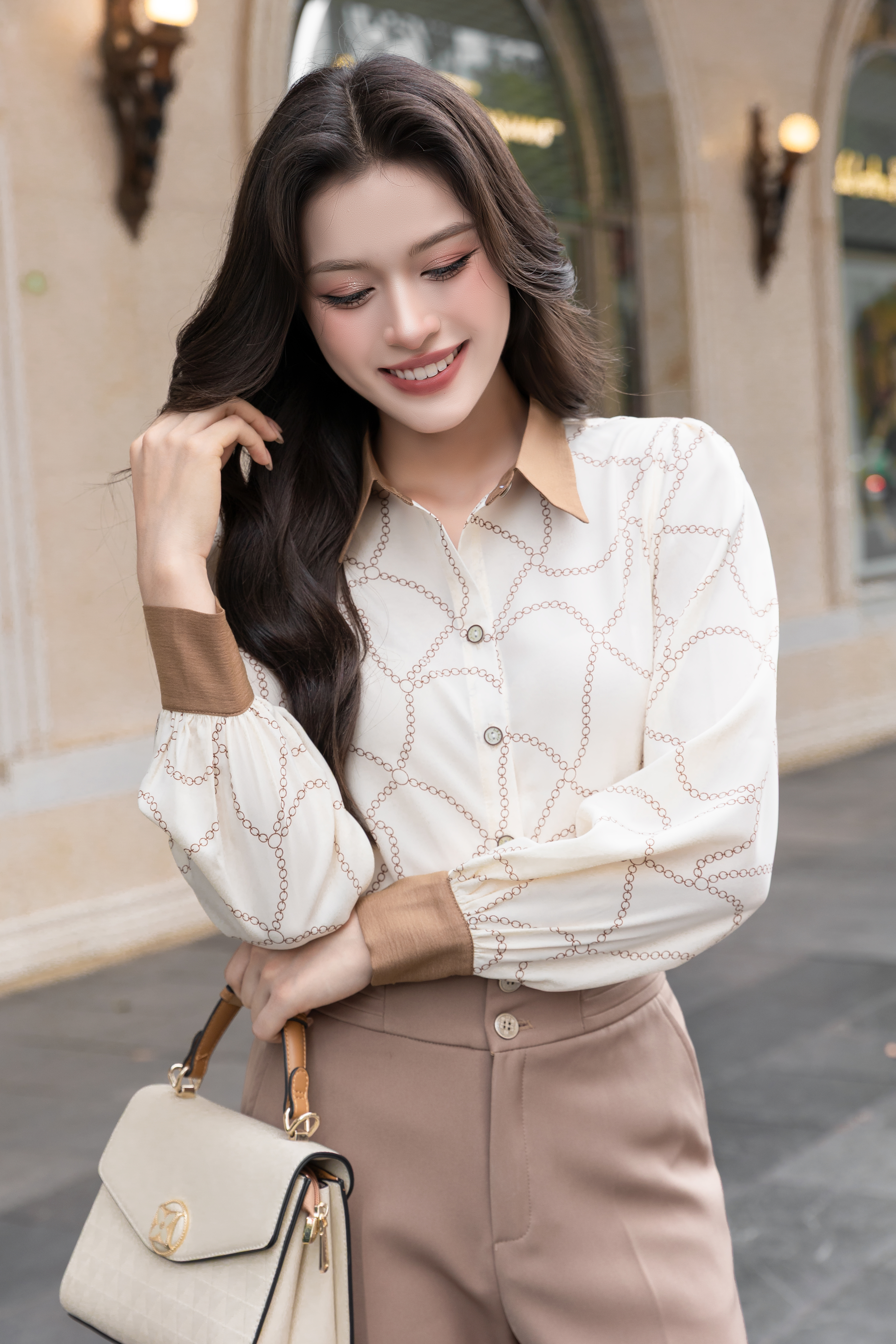 Áo sơ mi dây xích A4206_thumbnail_3