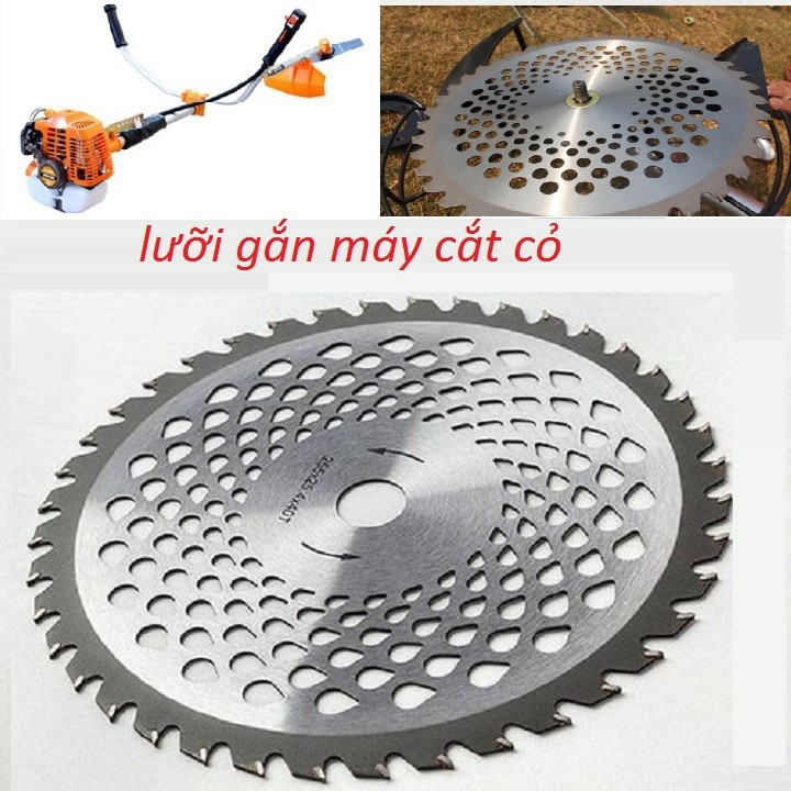 Lưỡi Cắt Cỏ Tròn Hợp Kim Siêu Sắc [ Hàng Chính Hãng ]