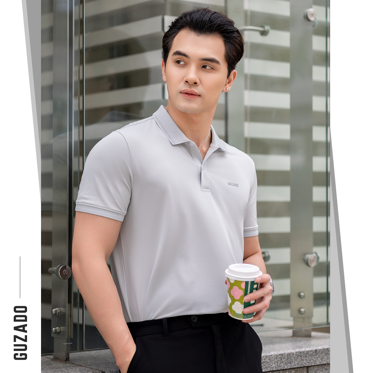 Áo Polo Nam Guzado Chất Vải Coolmax (6 Màu) GPS203_thumbnail_34