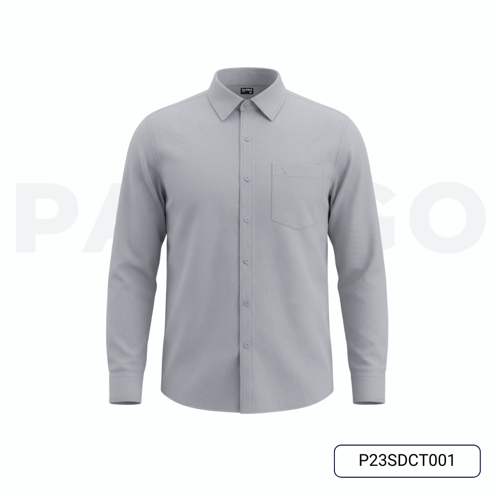 Áo sơ mi nam trung niên PAPAGO dài tay lai bầu vải oxford cao cấp - P23SDCT001_thumbnail_12