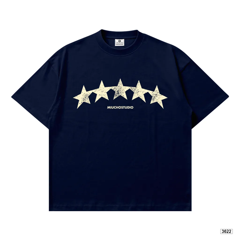 Áo thun boxy unisex thiết kế cổ điển Miucho 3622_thumbnail_15