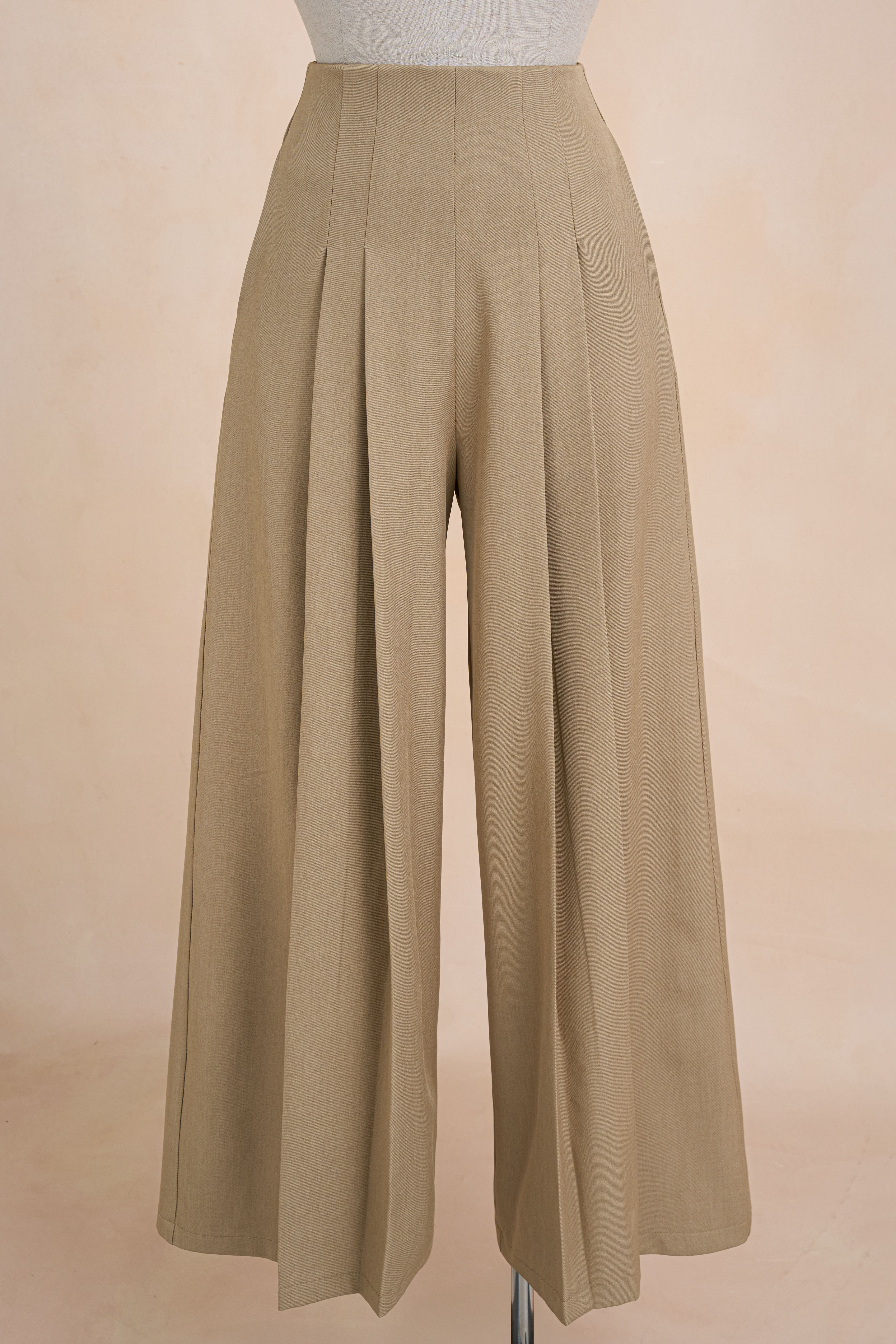 Quần Ống Rộng Ly Trơn