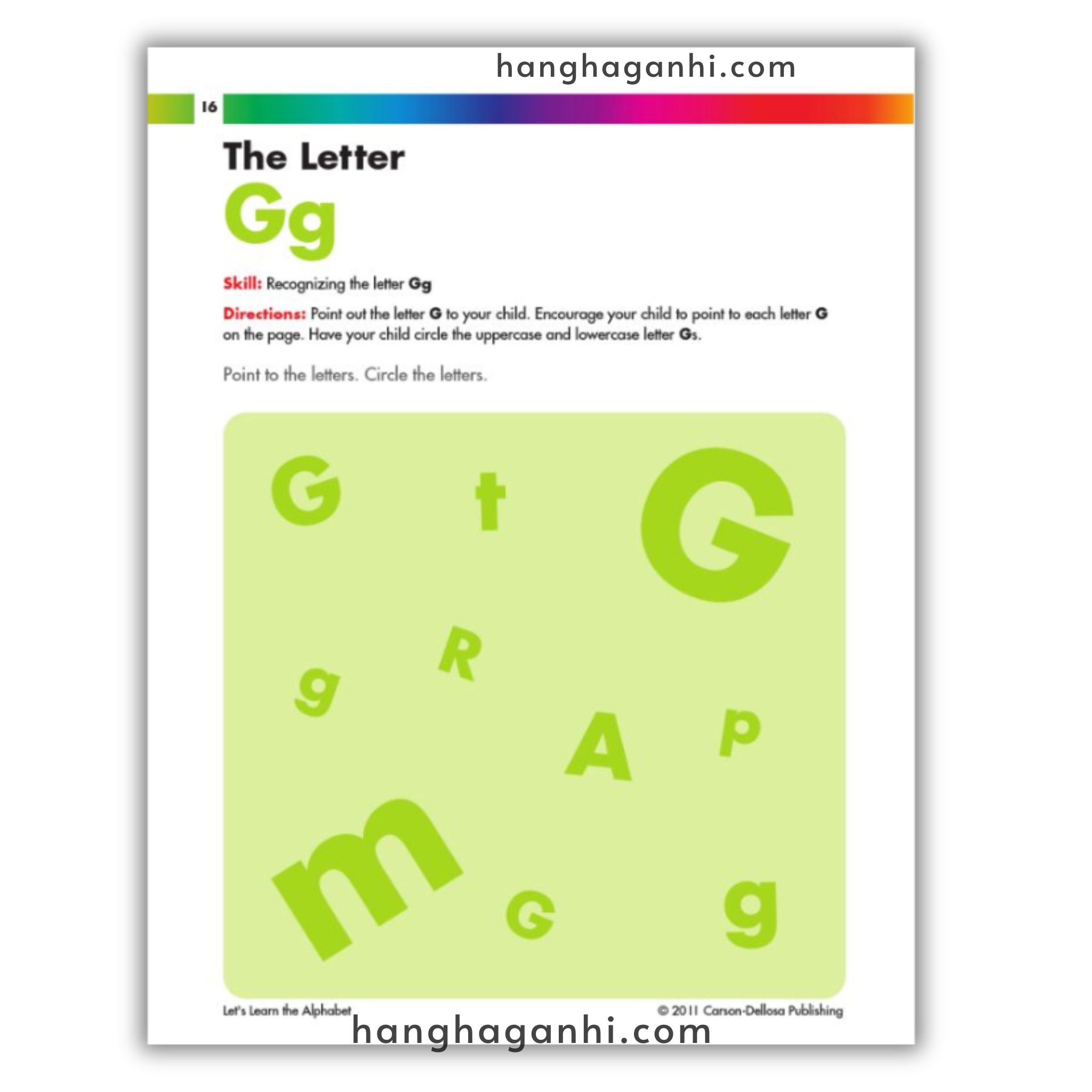 Spectrum 2+ Lets Learn the Alphabet for Early Years, sách Mỹ cho bé_thumbnail_1