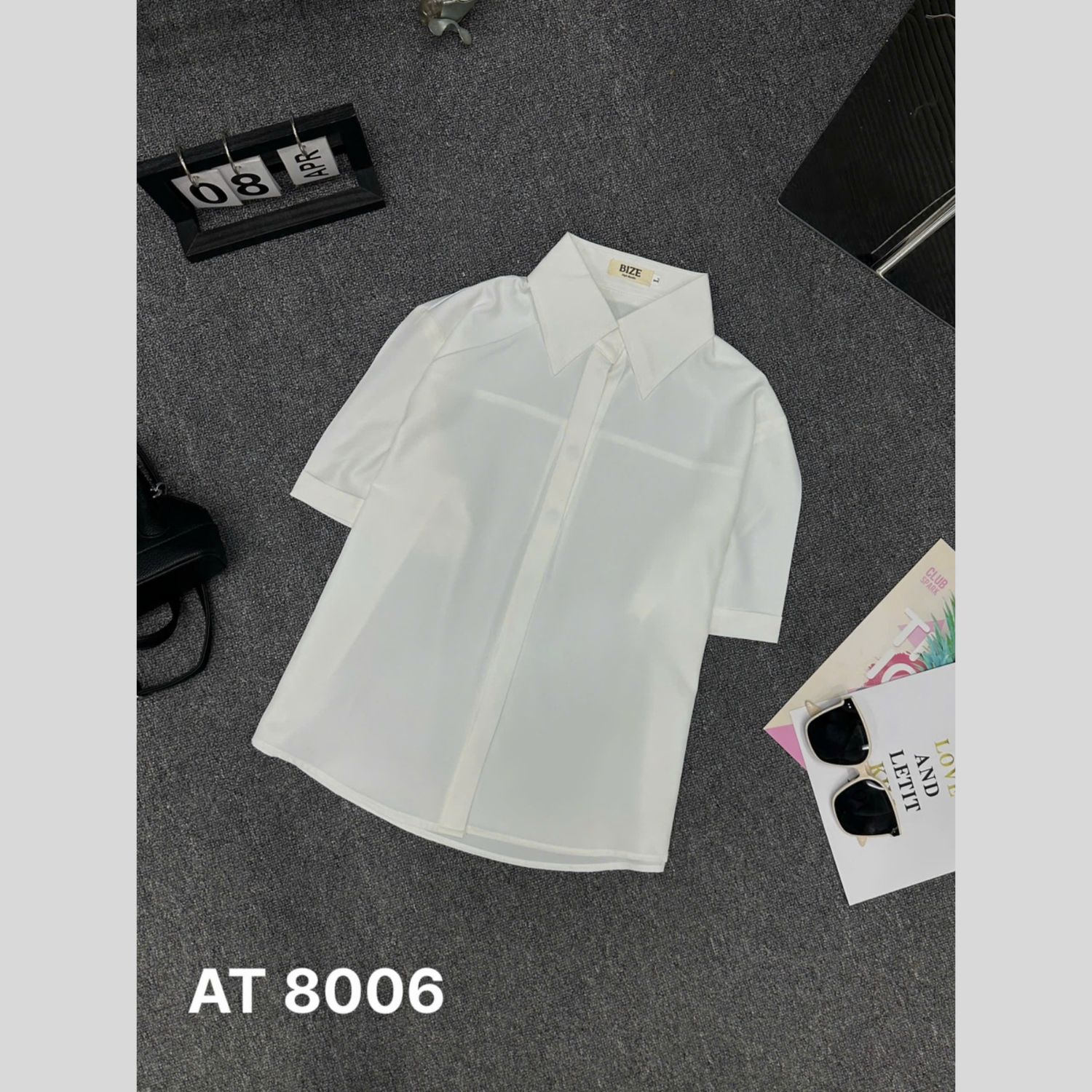 Áo sơ mi tay ngắn kiểu basic bigsize AT8006 dành cho nàng béo mập từ 55-90kg_thumbnail_10