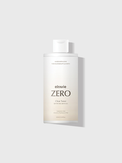 Nước cân bằng thuần chay Elravie Zero Clear Toner 300ml
