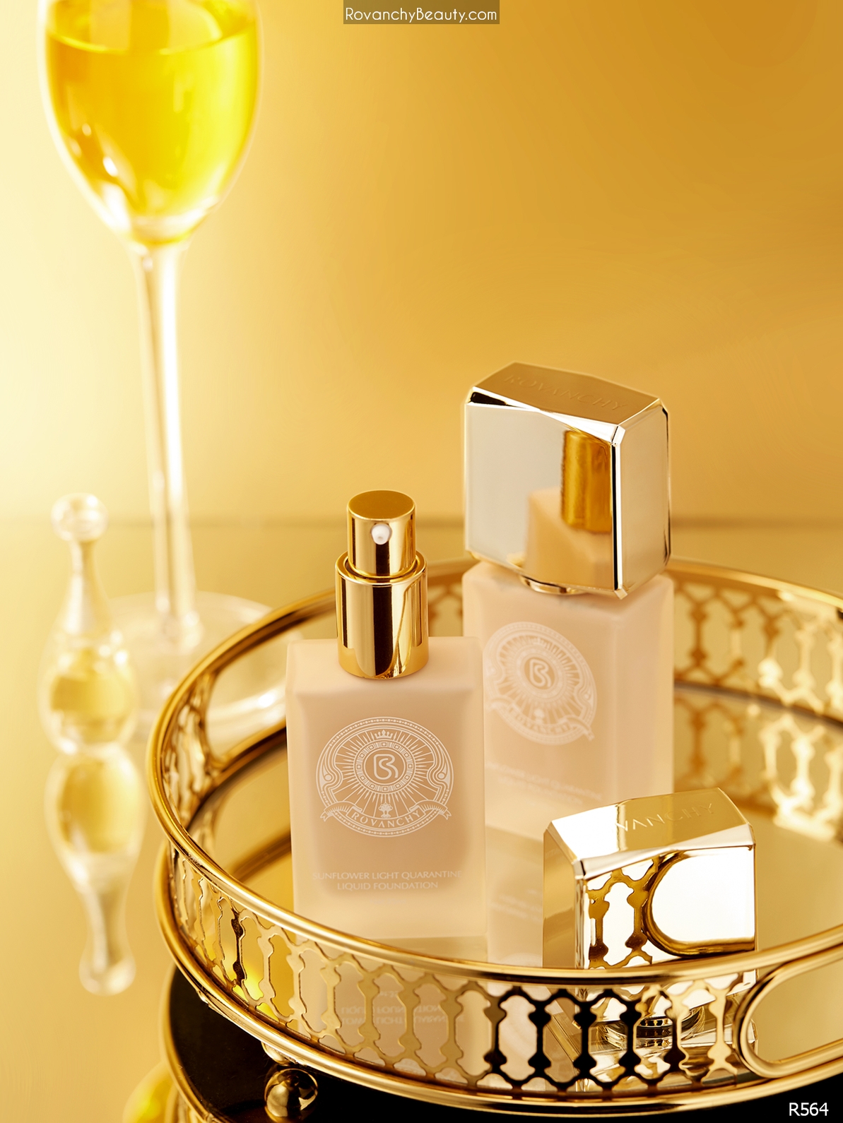 Kem nền R564 ROVANCHY Sunflower Light Foundation 35ml - Lớp nền hoàn hảo, che phủ tự nhiên_thumbnail_10