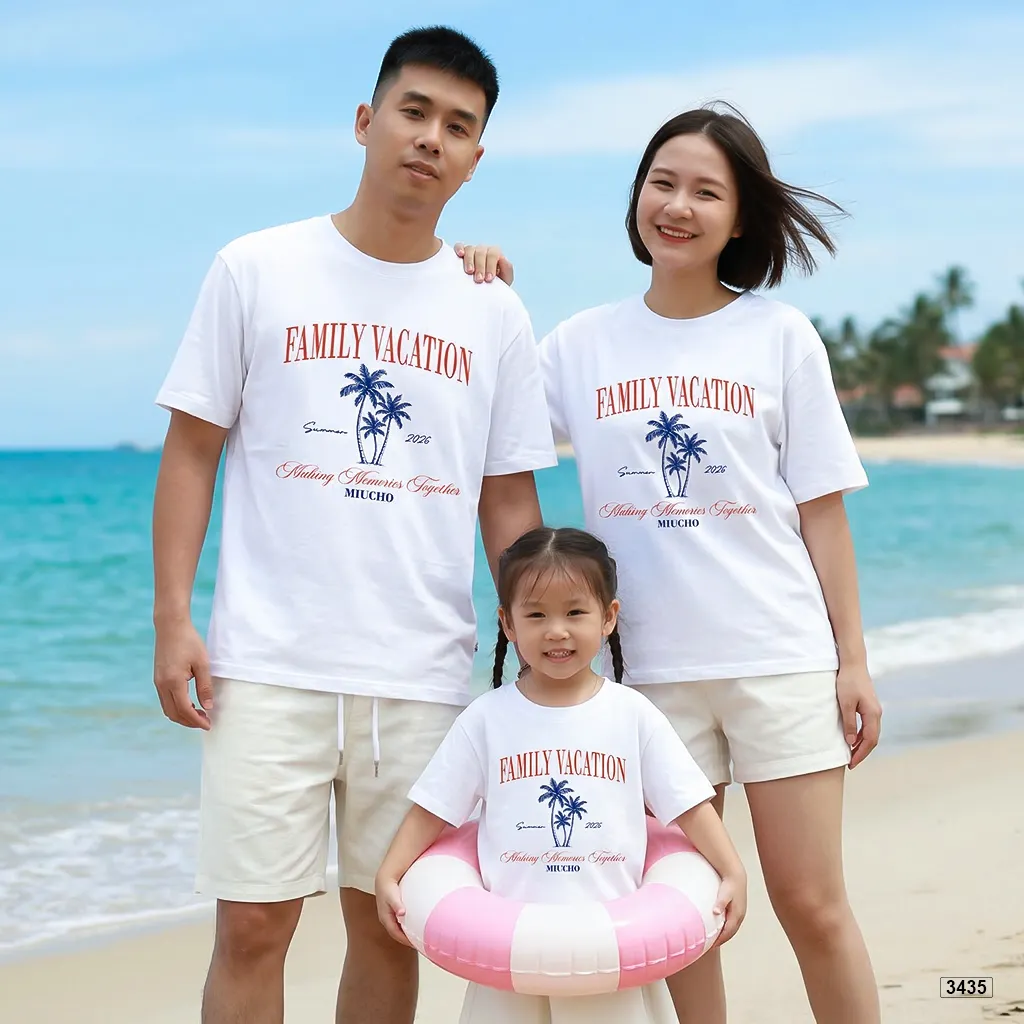 Áo thun gia đình form rộng hè biển Kado 3454_thumbnail_2