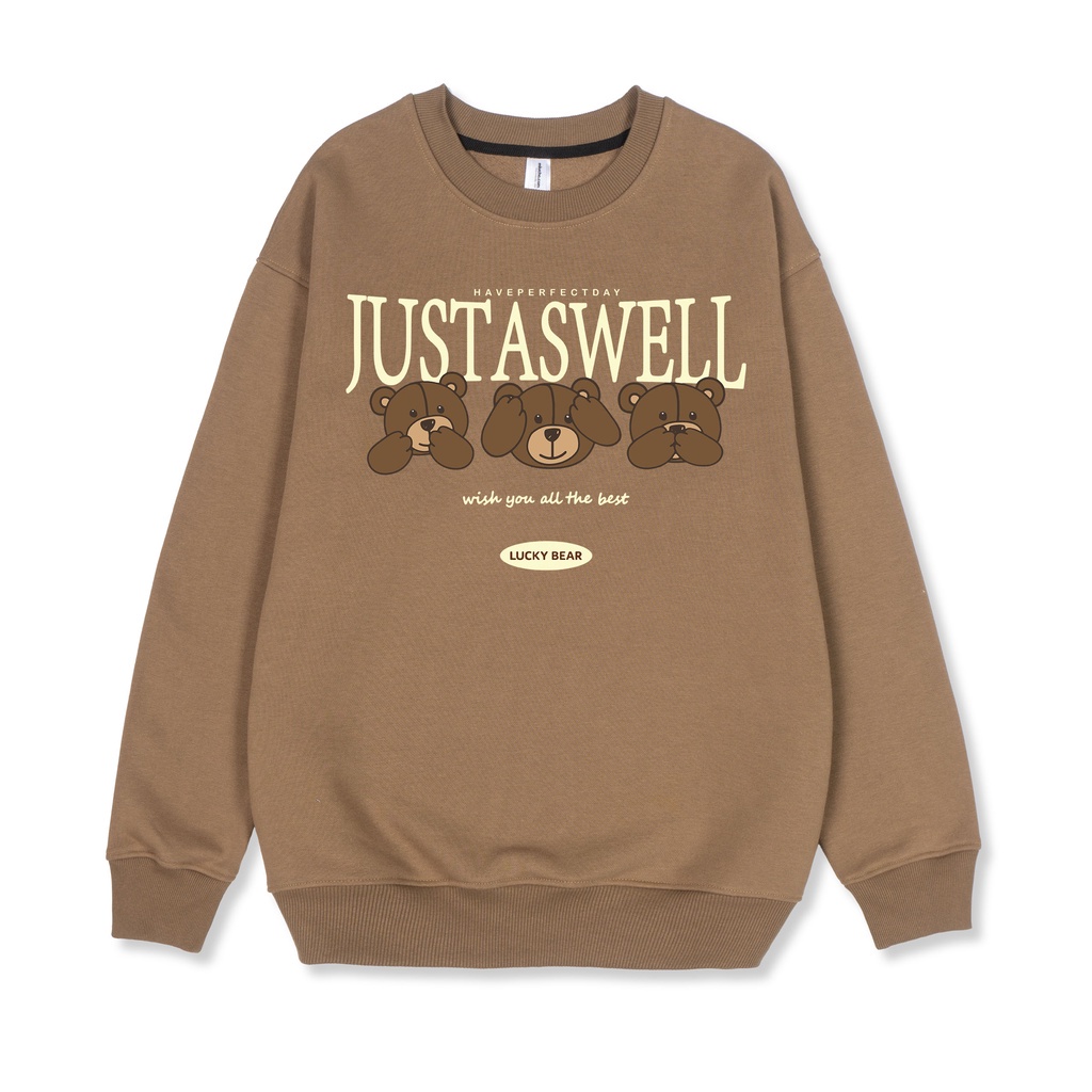 Áo sweater nam form rộng ST045 Miucho vải chân cua in graphic_thumbnail_7