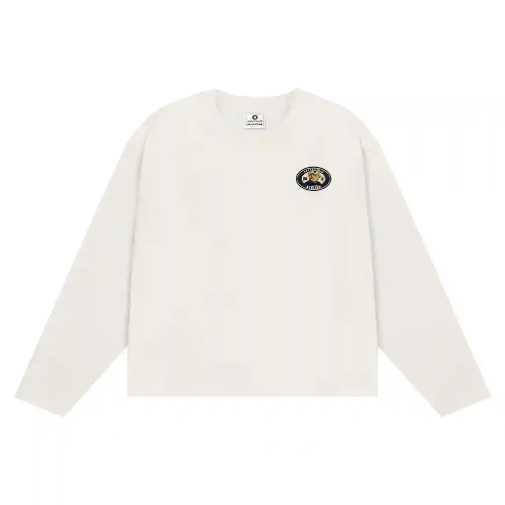 Áo thun boxy nữ Miucho cotton thoáng mát tay dài cổ tròn hình nhỏ basic in mix 2705_thumbnail_8