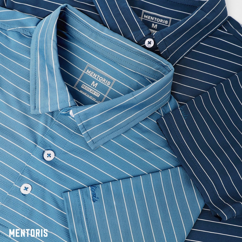 Áo Polo Nam Mentoris Form Regular Fit Trẻ Trung Năng Động, chất liệu Coolmax thoáng mát Mẫu Mới Nhất 2023 MPL35_thumbnail_4