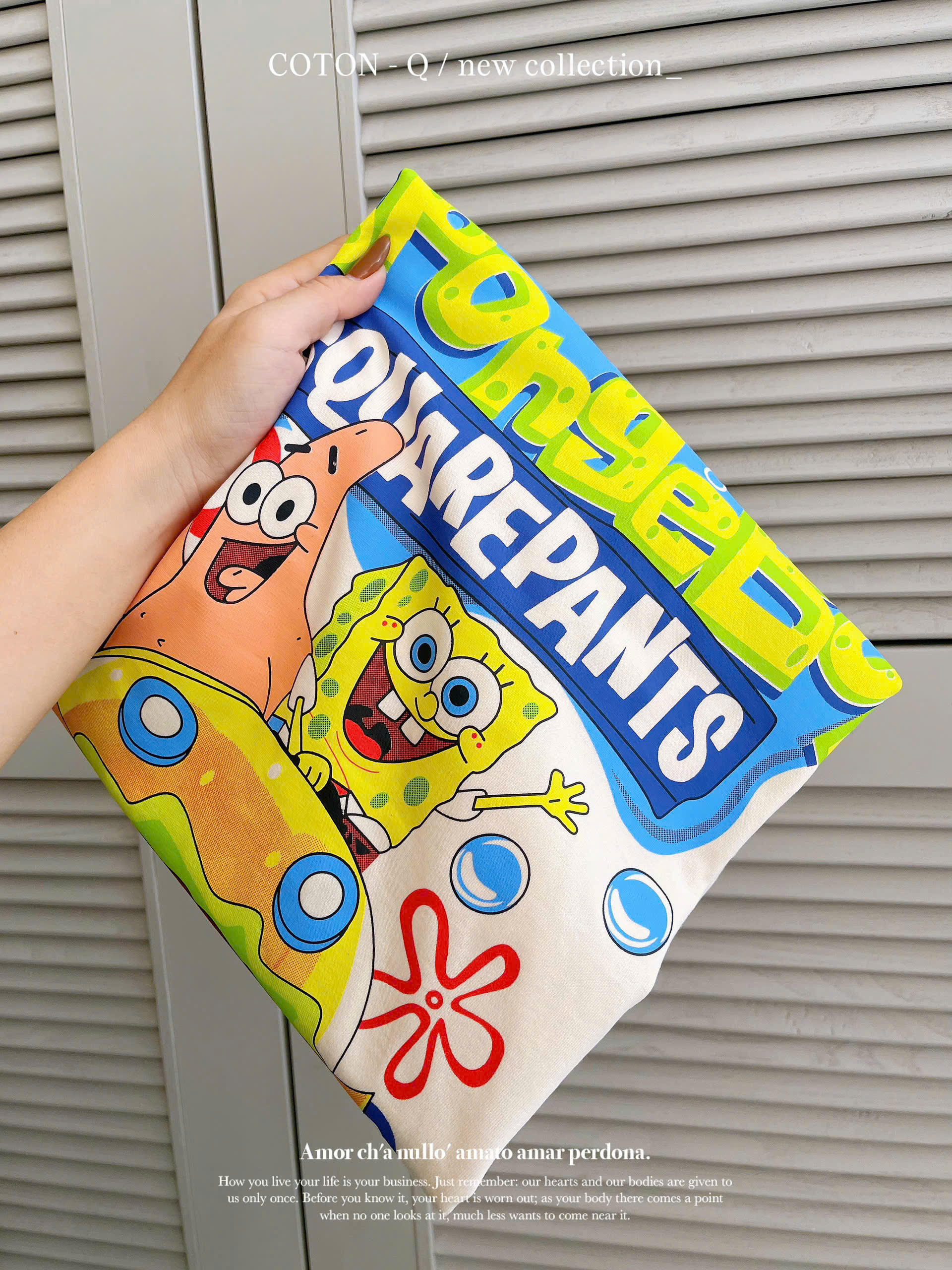 HA899 Áo thun kem in hoạt hình