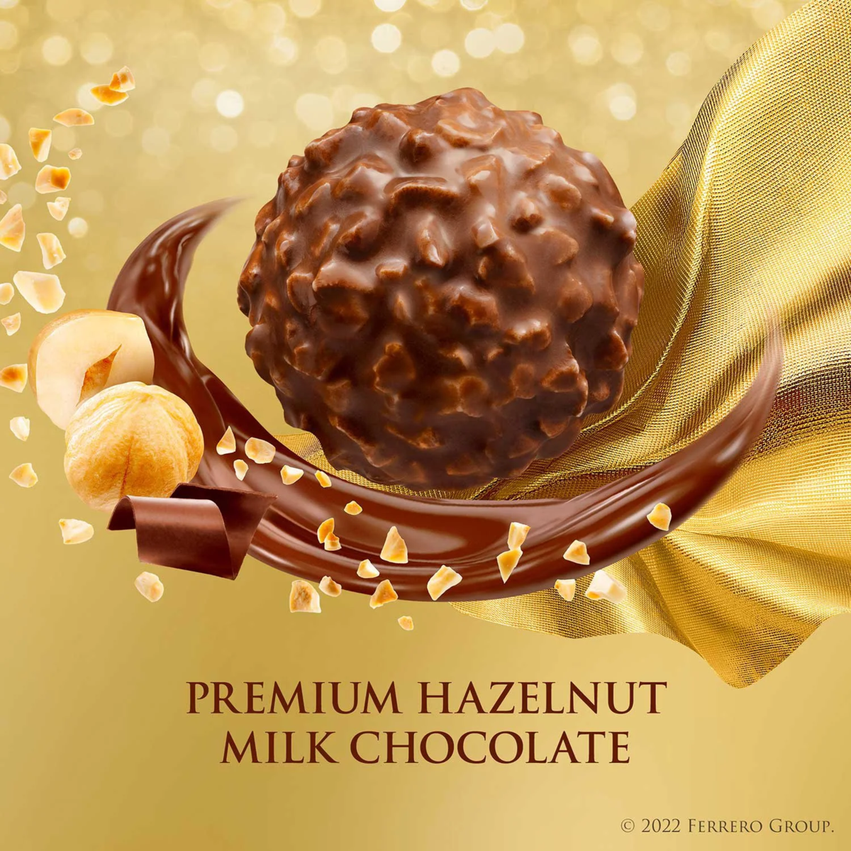Kẹo Socola Ferrero Rocher Premium Milk Chocolate Hazelnut - Hộp 48 Viên_thumbnail_2