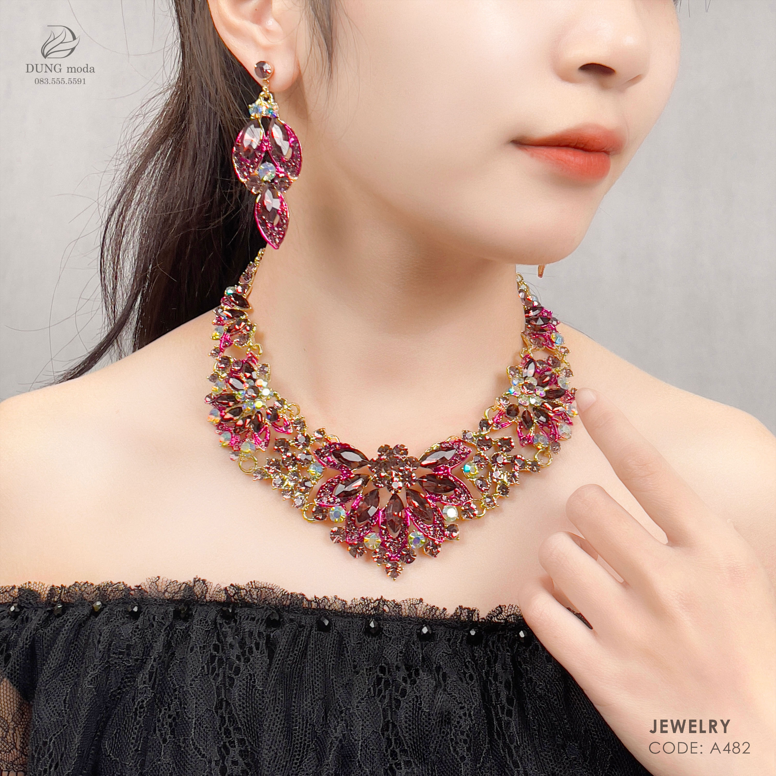 Bộ Trang Sức Pha Lê A482_thumbnail_1