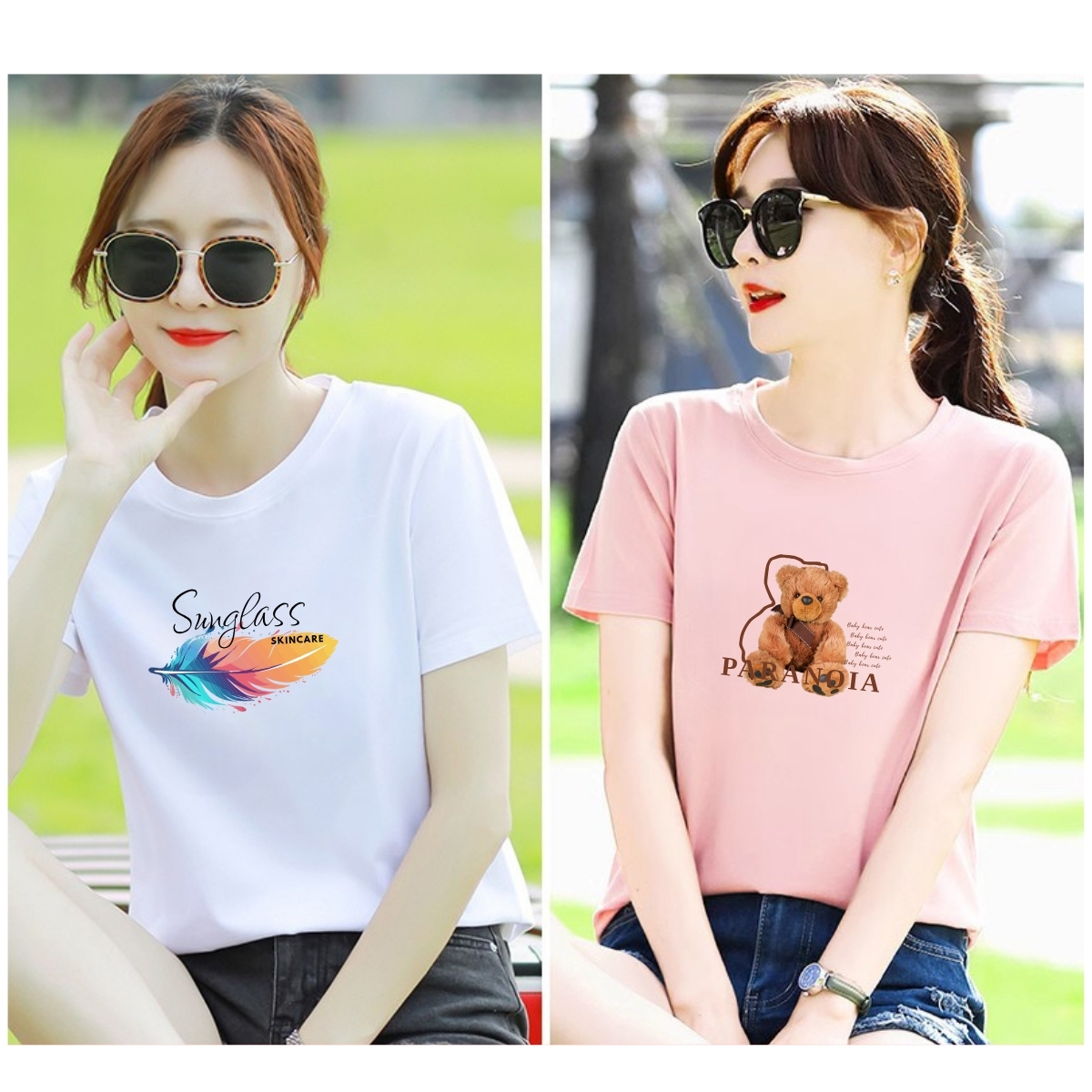 [Form Rộng] Áo thun nữ LOZA in hình thời trang nhiều mẫu chất thun cotton - LOZA LG0412_thumbnail_5