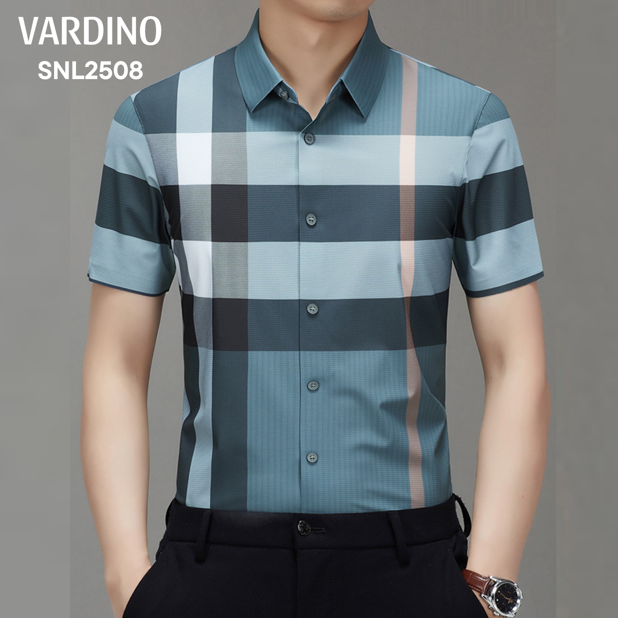 Áo sơ mi nam Vardino SNL2508