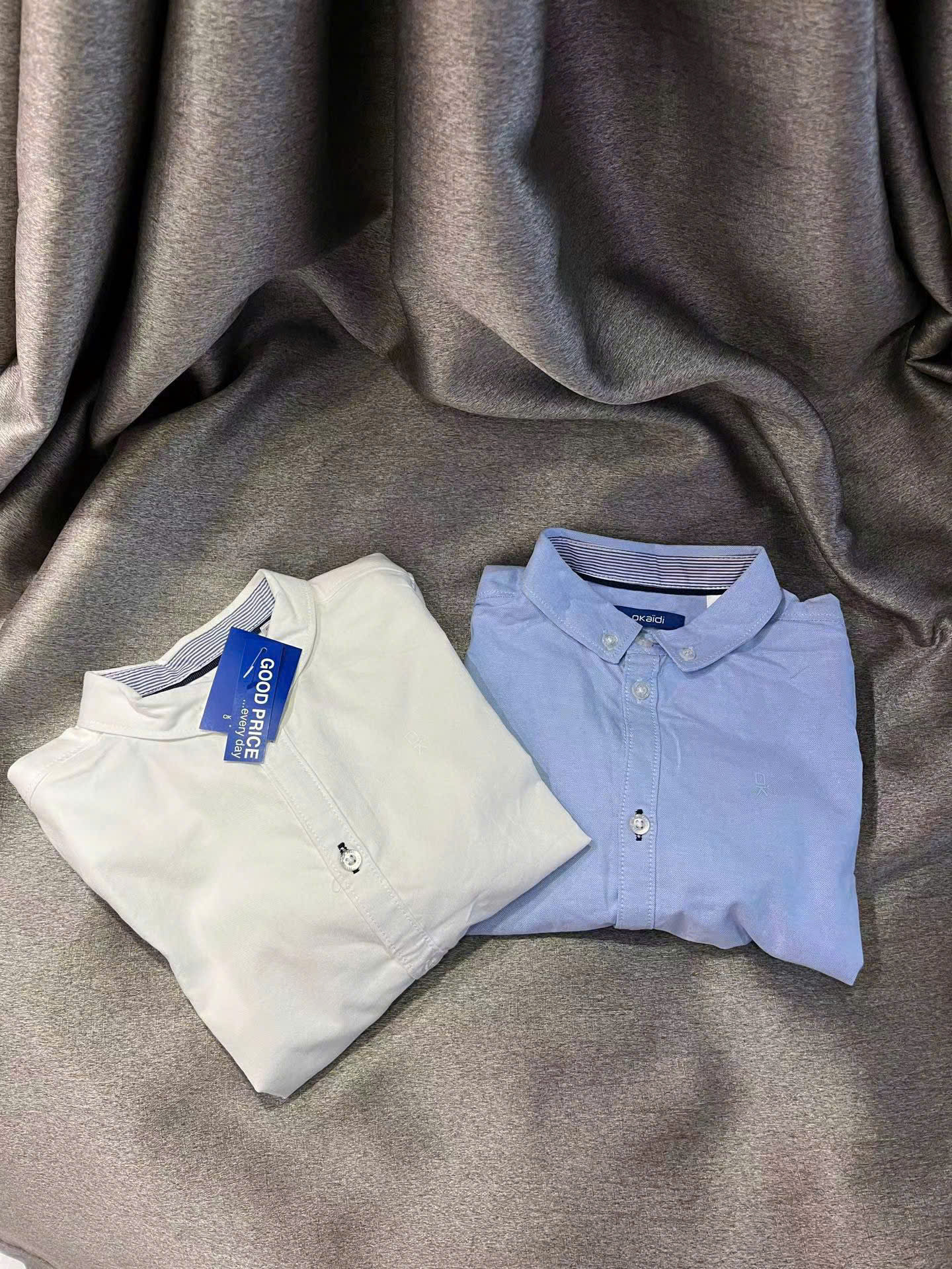 Áo somi tay dài bé ( TRẮNGG )_thumbnail_5