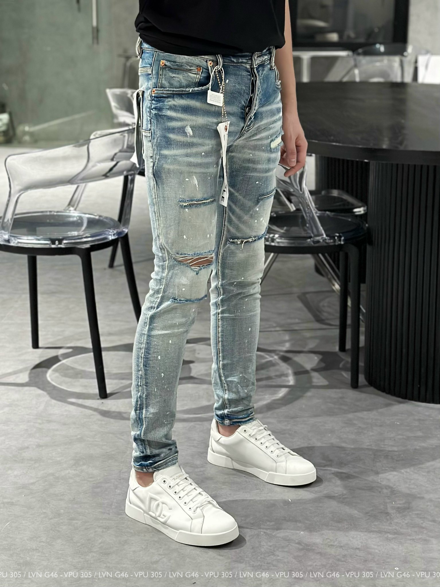 QUẦN JEANS PURPLE 305 XANH NHẠT RÁCH_thumbnail_7