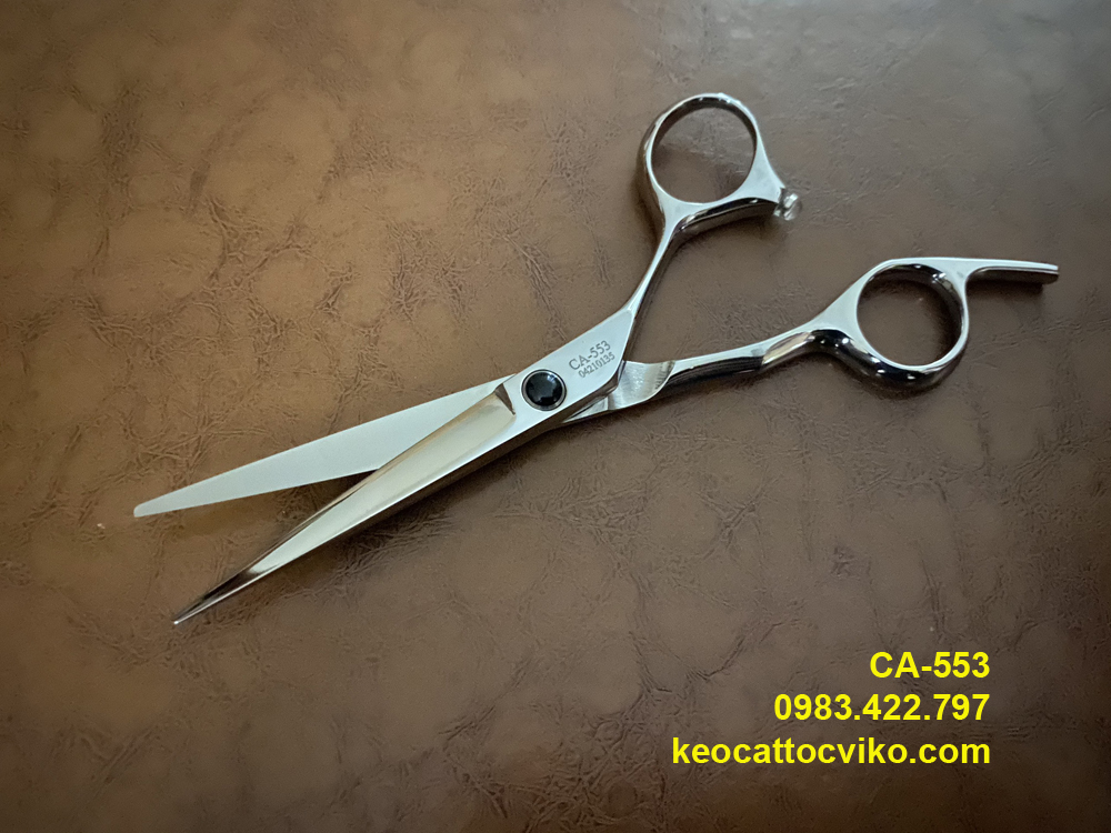 Kéo cắt tóc VIKO AKAFUJI CA-553, bảo hành 1 năm_thumbnail_4