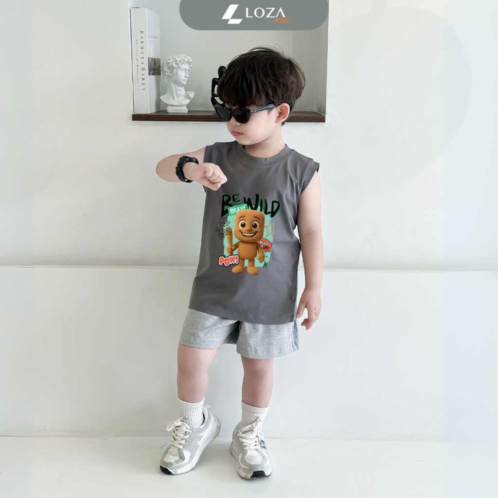 Bộ ba lỗ bé trai in hình Tung Tung Tung Sahur - Loza Kids BL403_thumbnail_4