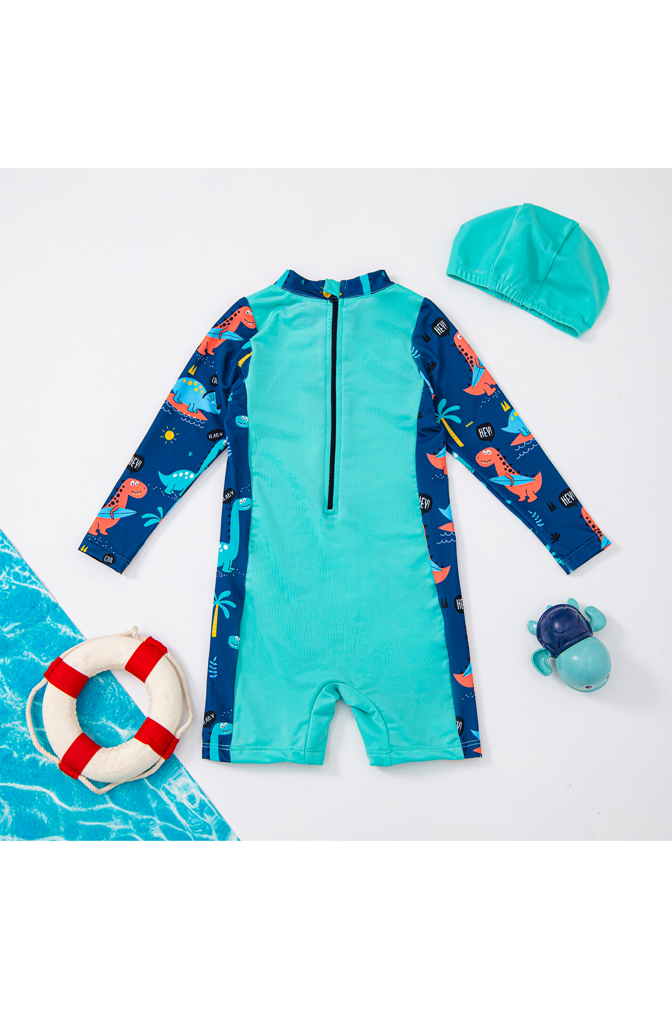 Bộ bơi liền bé trai phối hoạ tiết khủng long_thumbnail_7