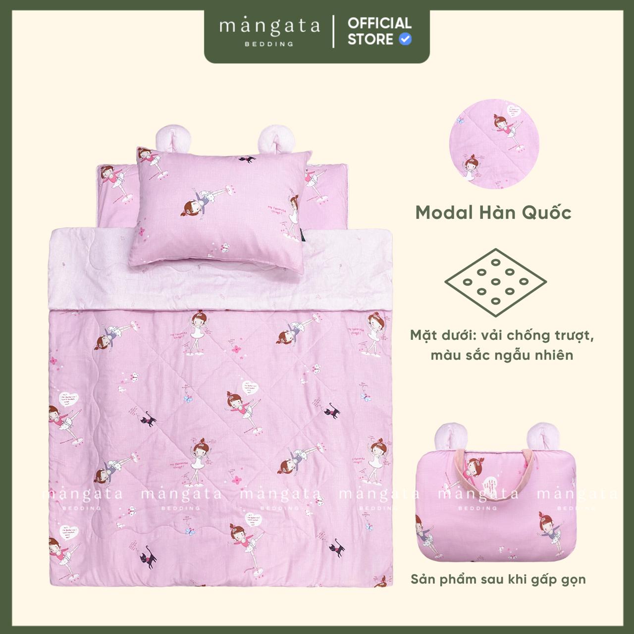 Mẫu Công chúa mèo - Bộ chăn gối gấp gọn đi học_thumbnail_1