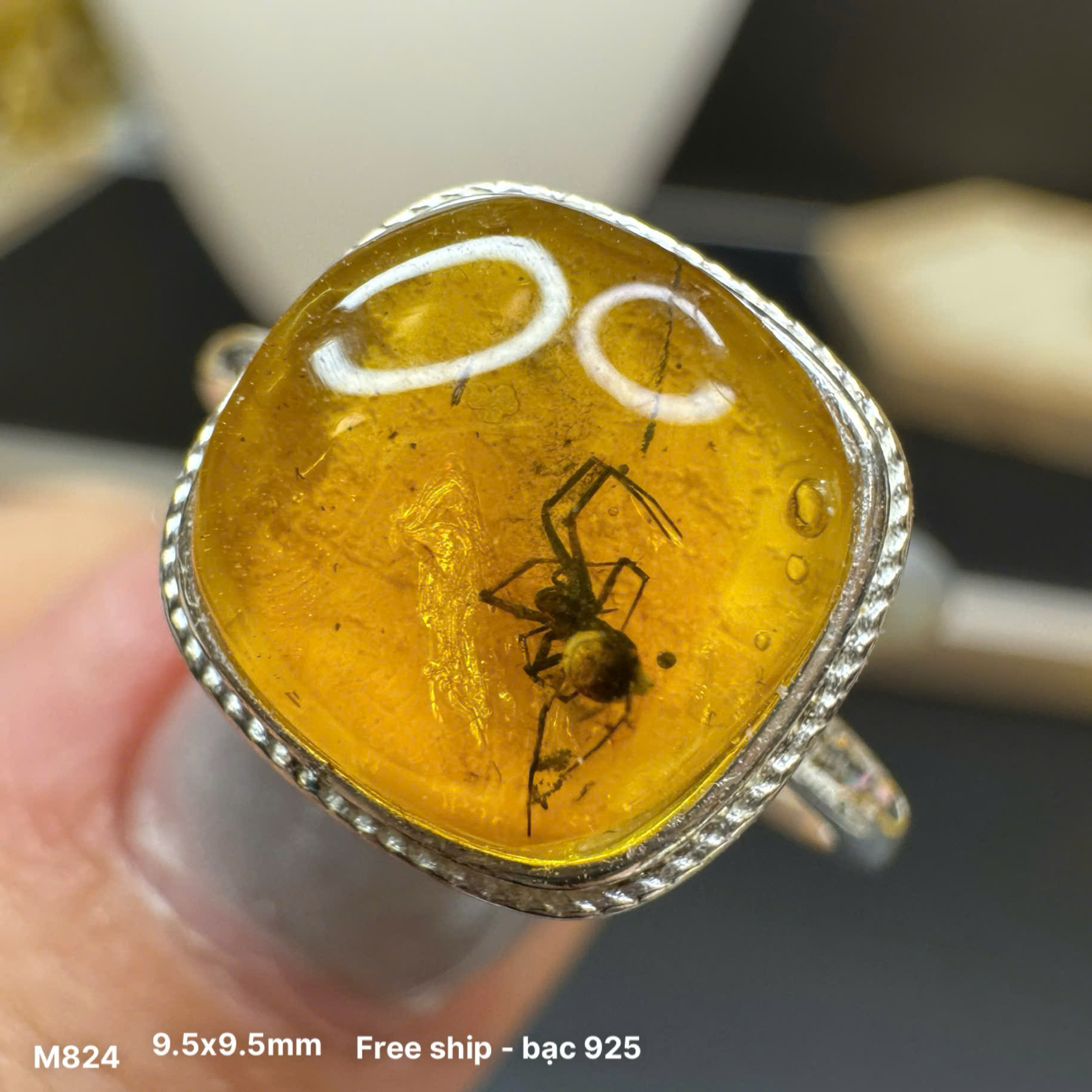 Nhẫn Côn Trùng Nhện - M824