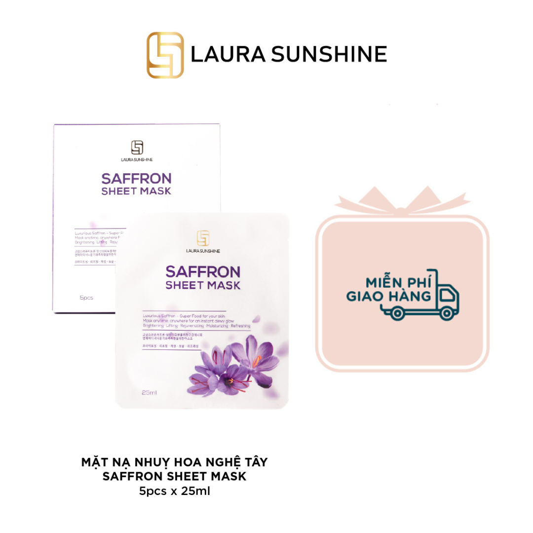 Mặt nạ nhuỵ hoa nghệ tây - Saffron Sheet Mask_thumbnail_1