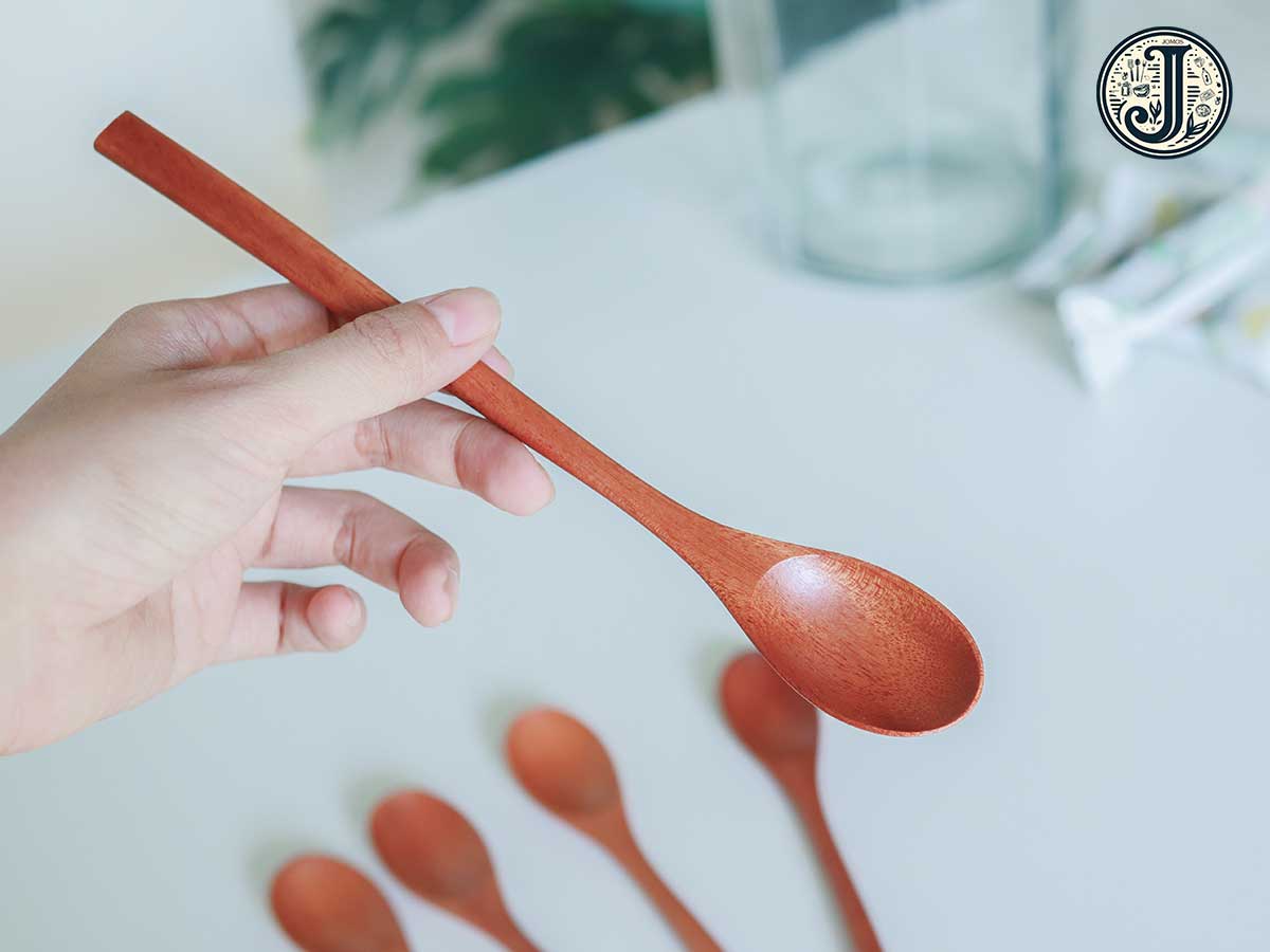 Muỗng Gỗ 20cm Xà Cừ Búp Sen Lớn J000089_thumbnail_1