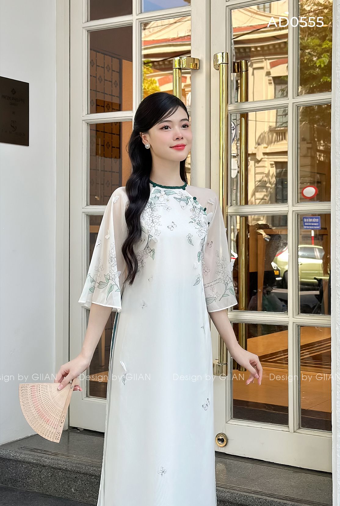 Áo dài cách tân Ngọc Vân AD0555_thumbnail_3