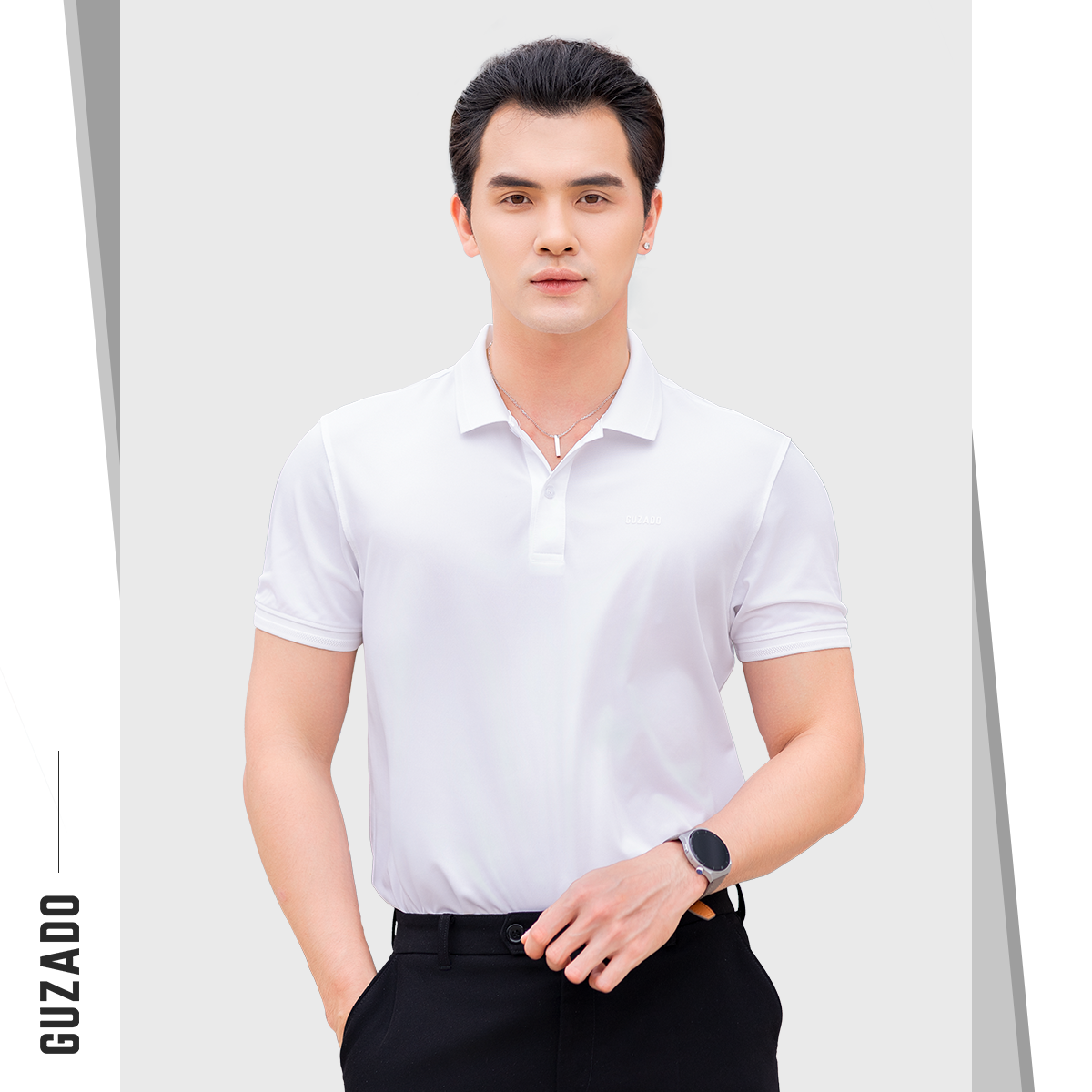 Áo Polo Nam Guzado Chất Vải Coolmax (6 Màu) GPS203_thumbnail_16