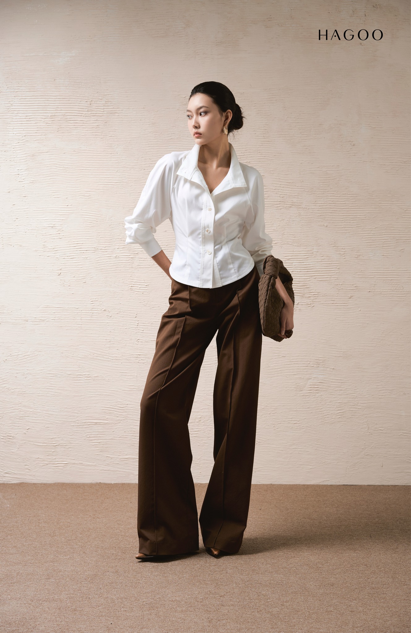 Áo sơ mi cổ lọ HAGOO_thumbnail_1