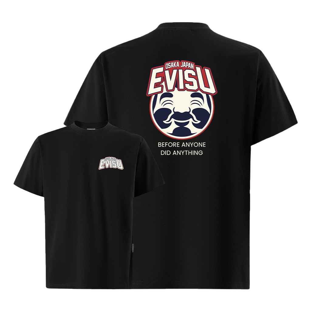 Áo thun Evisu nam form rộng local brand ATD872 Miucho Iconic tay ngắn vải cotton cổ tròn in mix_thumbnail_0