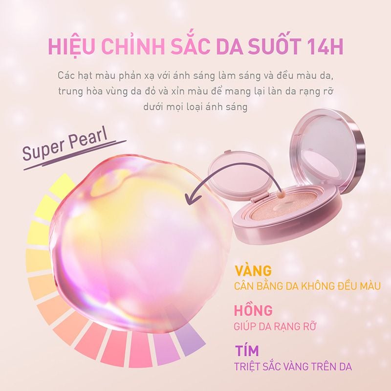 Phấn Nước giúp da sáng tự nhiên 3CE Fitting Mesh Cover Cushion 11g (KHÔNG KÈM LÕI REFILL) N02_thumbnail_3