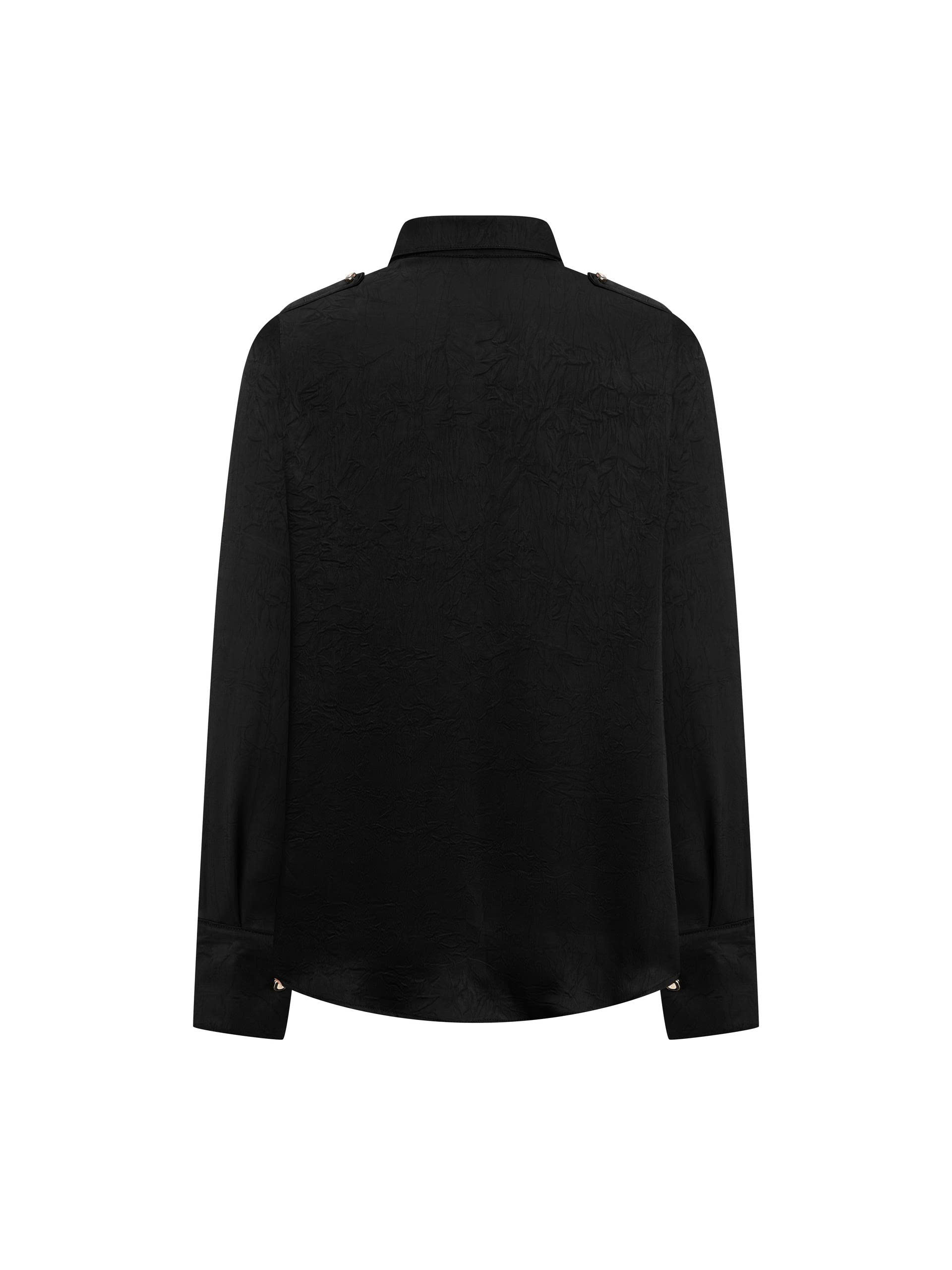 BIGSIZZE NỮ - Áo sơ mi lụa phối nắp túi dành cho nàng béo từ 55-90kg V-AK099_thumbnail_1