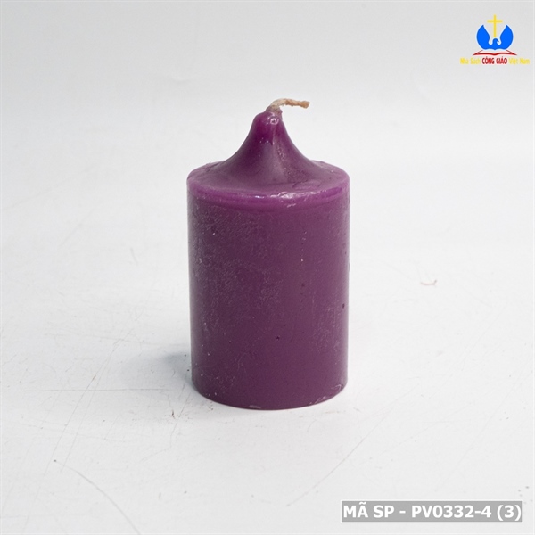 Nến Votive vỉ 6 viên màu tím Vivian