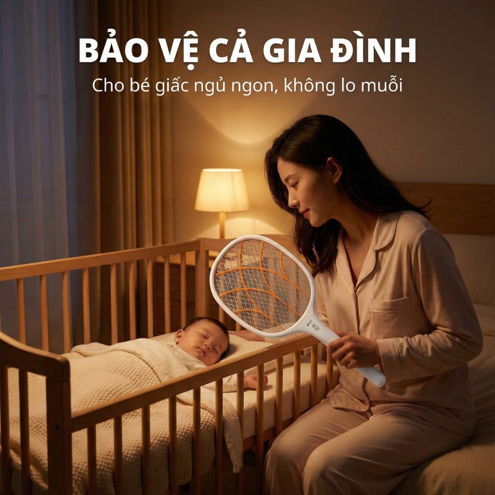 Vợt muỗi Kachi - hàng chính hãng_thumbnail_5