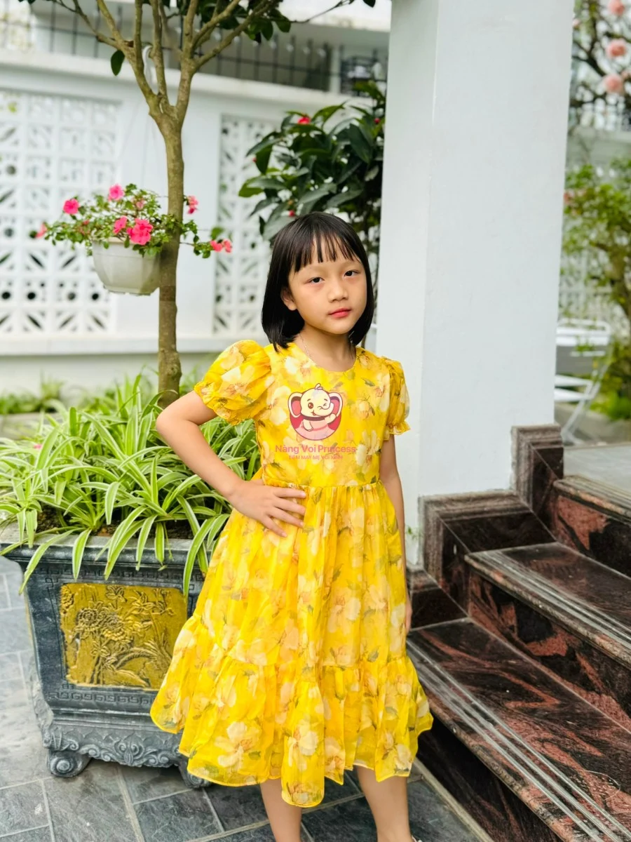 Váy voan tơ mềm, hoa hồng cho bé từ 7 tới 42Kg - Tiệm May Mẹ Voi Xinh_thumbnail_0