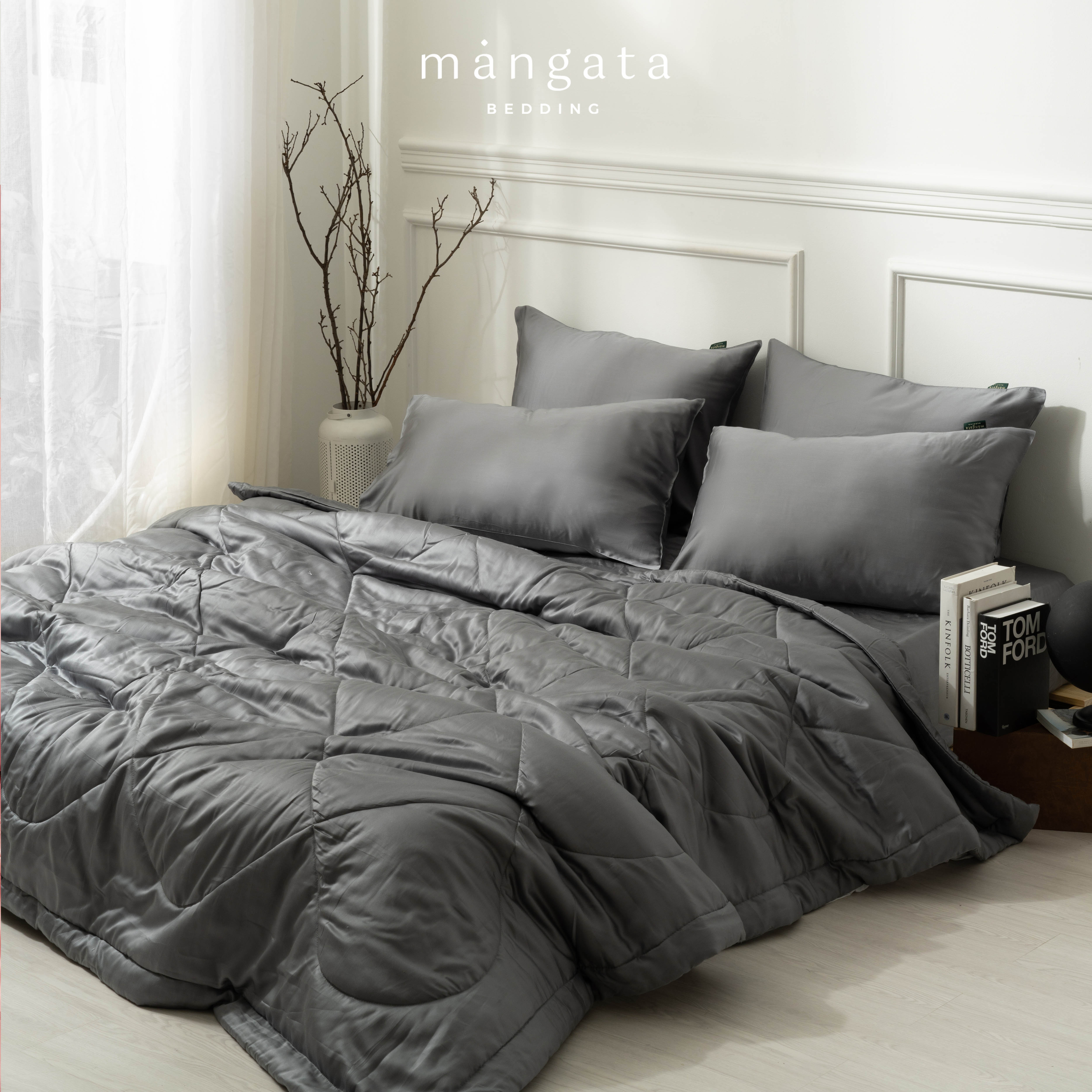 DARK GREY - Bộ Tencel 60s cao cấp