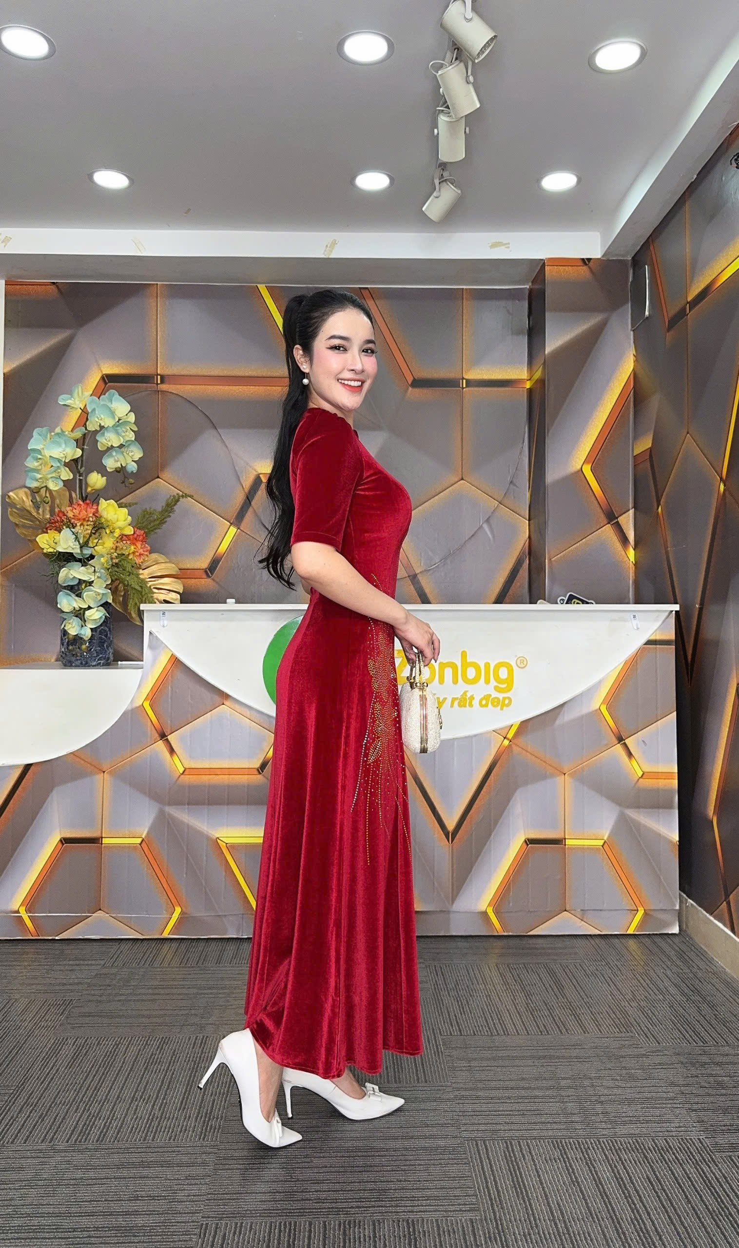 Đầm sườn xám - Y1871 - Thương hiệu Zonbig_thumbnail_2