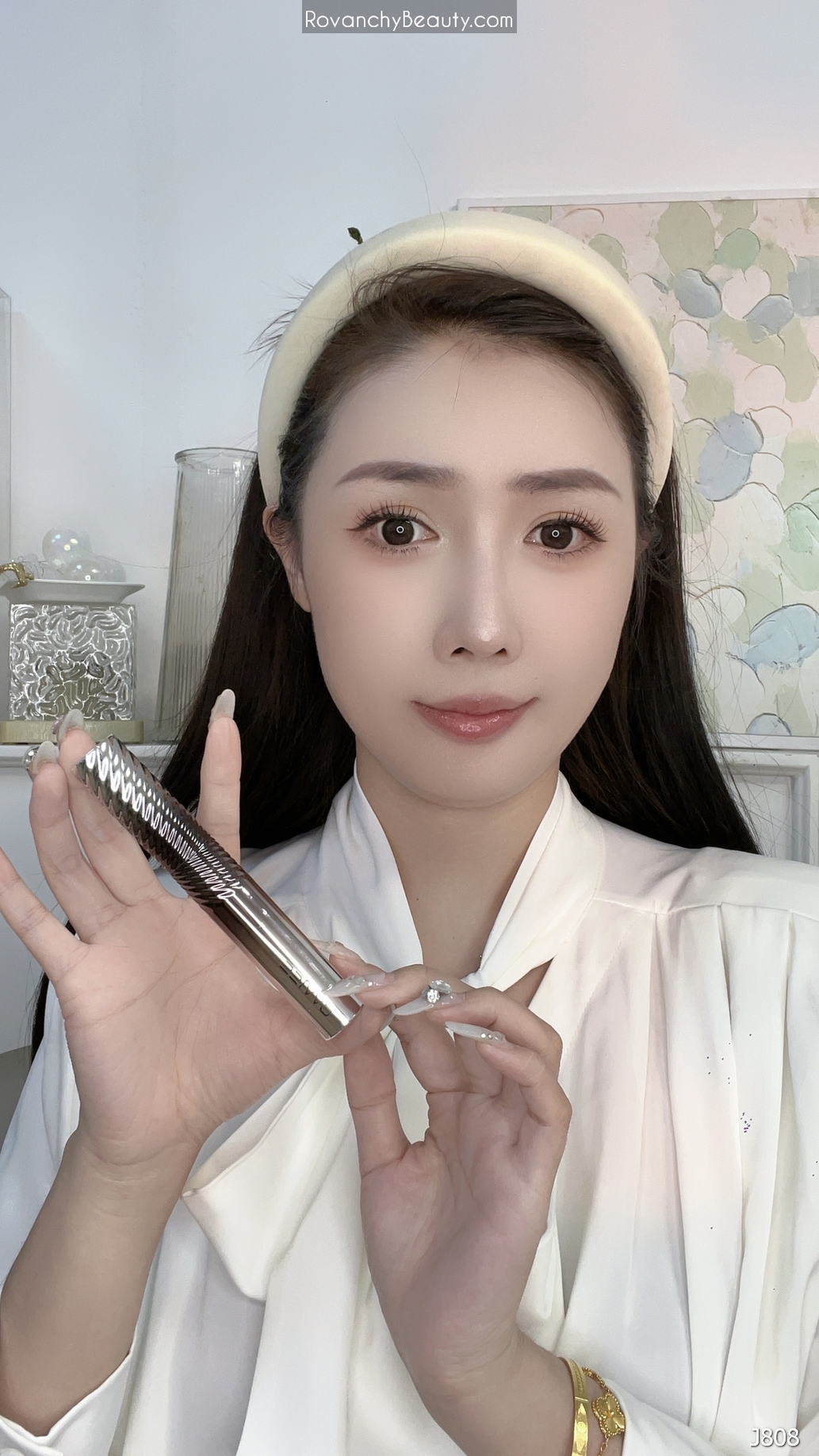 Chuốt Mi QAAJEE J808 Dài Mượt, Định Hình, Không Lem, Công Nghệ Cao_thumbnail_11