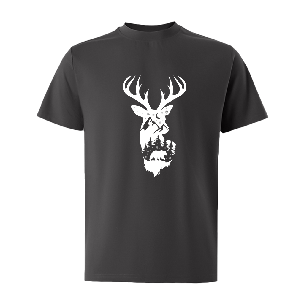 Áo phông nam giáng sinh noel form rộng cổ tròn vải cotton thoáng mát 1792 Miucho Iconic in artwork_thumbnail_18