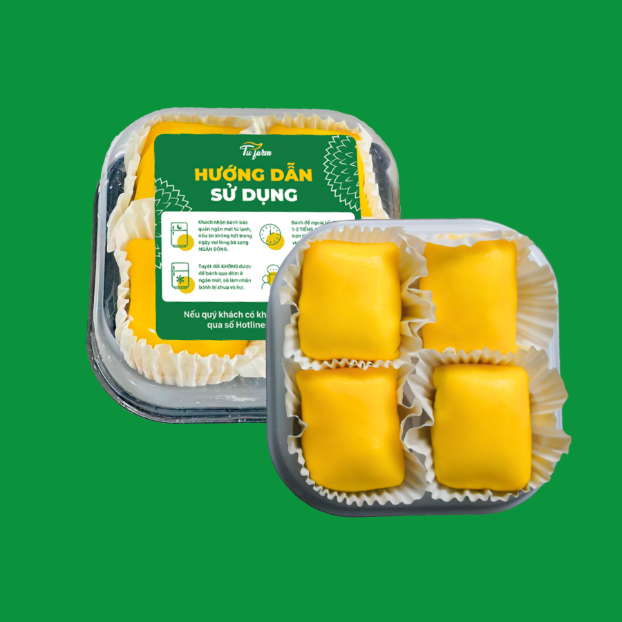 Bánh Crepe Sầu Riêng