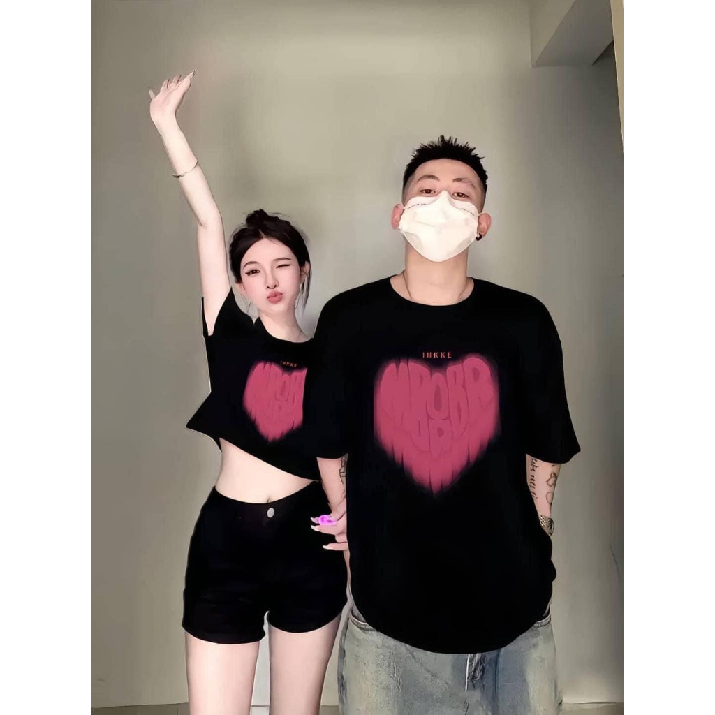 Áo đôi in hình kute - Áo thun nam nữ Loza G0064_thumbnail_0