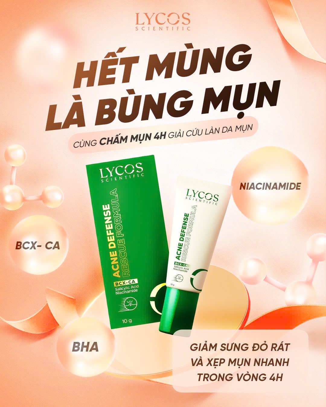 Kem Chấm Mụn LYCOS Acne Defense Rescue Formula Hỗ Trợ Làm Khô Cồi, Làm Dịu Và Chăm Sóc Vùng Da Mụn10g_thumbnail_8