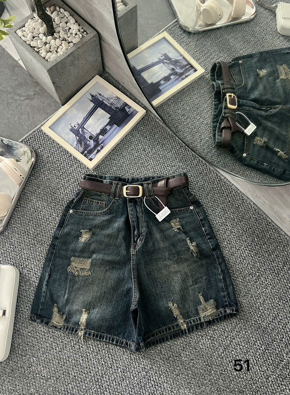 Quần short lửng rách kiểu bigsize QSJ51 dành cho nàng béo mập từ 55-90kg_thumbnail_6