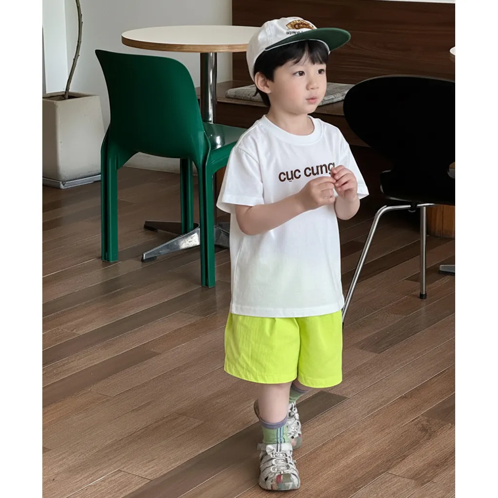 Áo thun kid basic form rộng Kado vải cotton thoáng mát thoải mái cả ngày in typography 2898_thumbnail_6