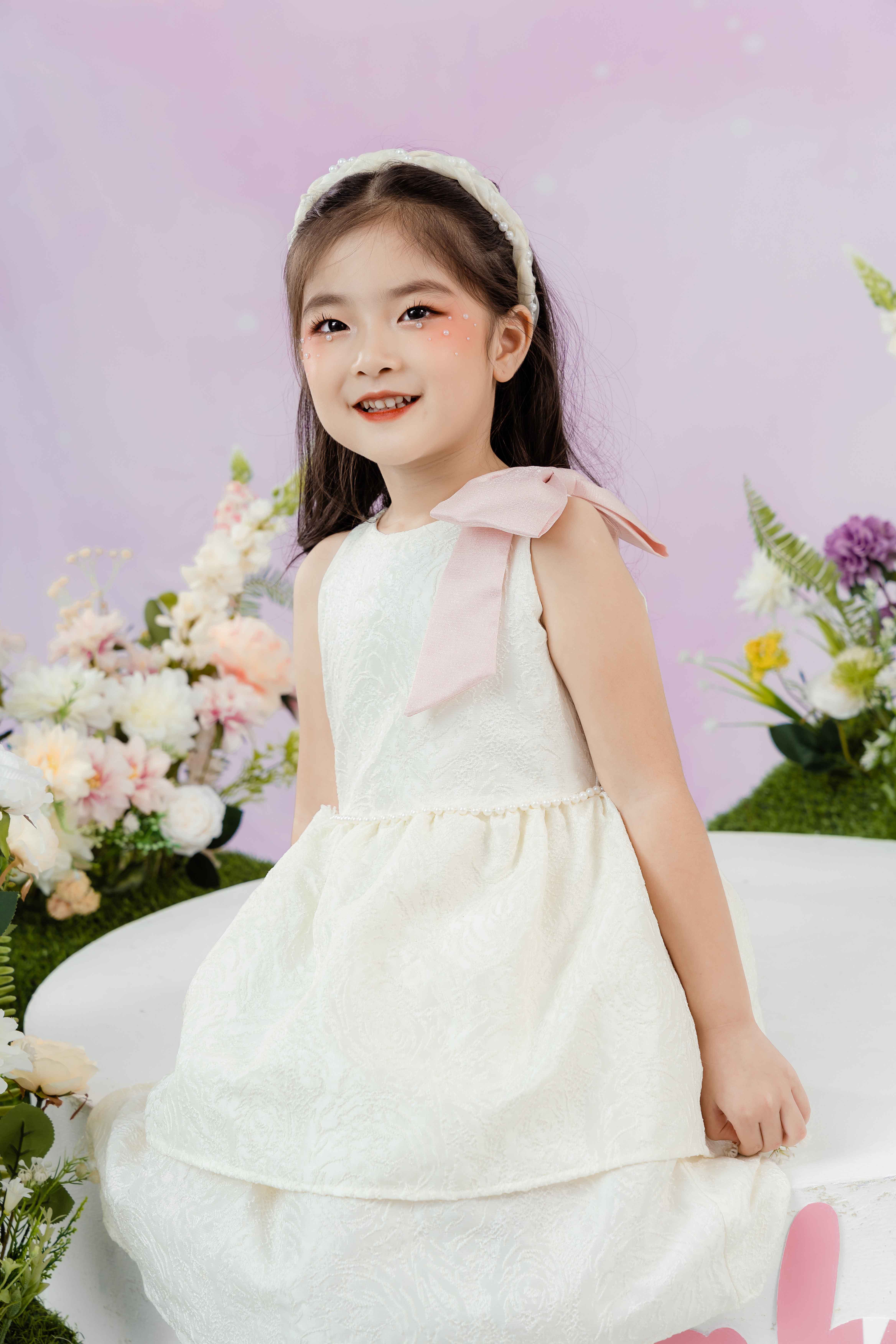 Váy tafta hai tầng phối nơ vai_thumbnail_2